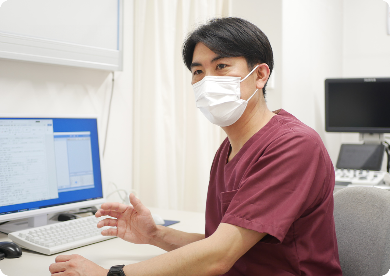 当院の特徴01_患者さまに寄り添う丁寧なヒアリング